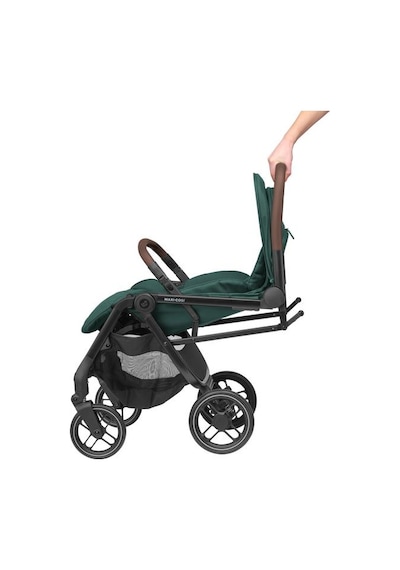 Maxi-Cosi Soho Kompakt Seyahat Sistem Olabilen Otomatik Katlanan Bebek Arabası Essential Green