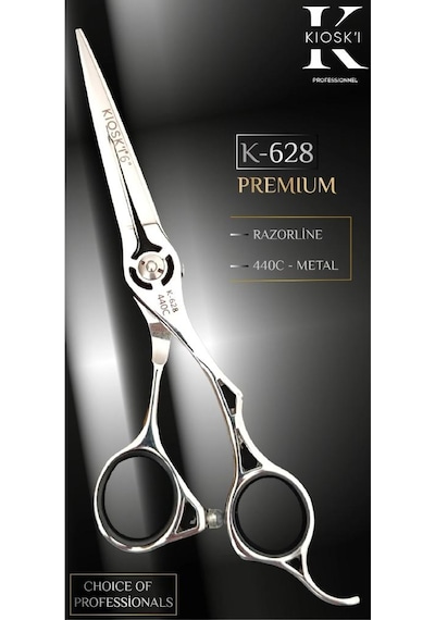 Kioski Profesyonel Premium Lüks Makas 440-c 6 Numara K-628