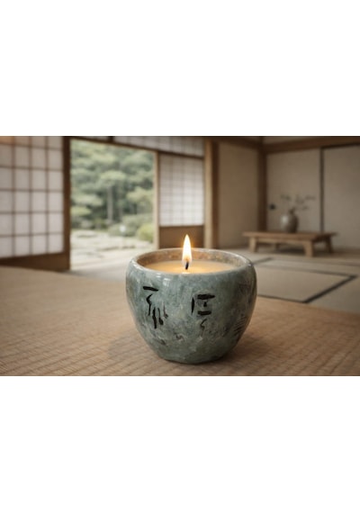 Cogo Seramik Yoga & Meditasyon Için El Yapımı Seramik Vanilya Aromalı Balmumu Mum Japon Minimalist Tasarım Beyaz - Gri - Siyah Cogo Seramik Yoga & Meditasyon Için El Yapımı Seramik Vanilya Aromalı Balmumu Mum Japon Minimalist Tasarım Beyaz - Gri - Siyah