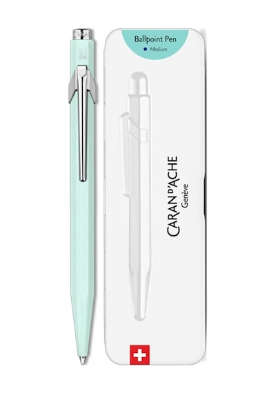 Caran D'ache 849 Special Pastel Collection Tükenmez Kalem Pastel Green 849.211 Yeşil