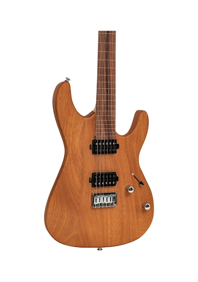 Valler Fts2700 Mat Koyu Kahve Okoume Ağacı Hh Perdesiz Elektro Gitar