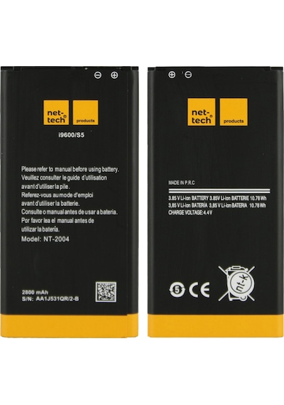 Teknonet Samsung Galaxy G900 S5 Uyumlu Nettech 2800 Mah Batarya