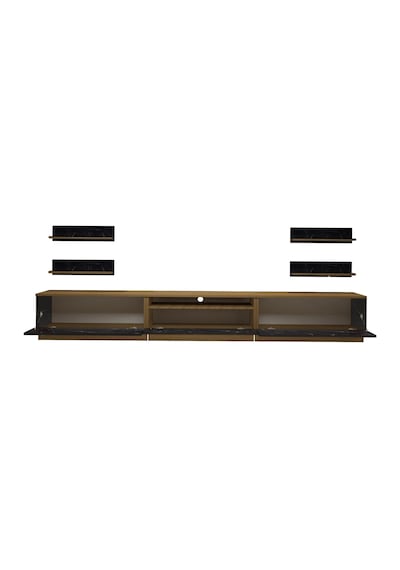 Decoraktiv Trendstyle 270r Mdf Tv Ünitesi Tv Sehpası Pera - Siyah Mermer