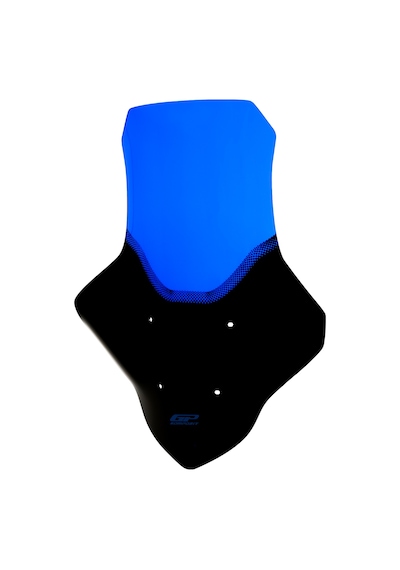 Gp Kompozit Yamaha Nmax 125 / 155 2021-2024 Uyumlu Baskılı Ön Cam Mavi 70cm
