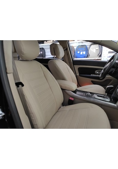 Renault Latitude Araca Özel Deri Oto Koltuk Kılıfı (443311974)