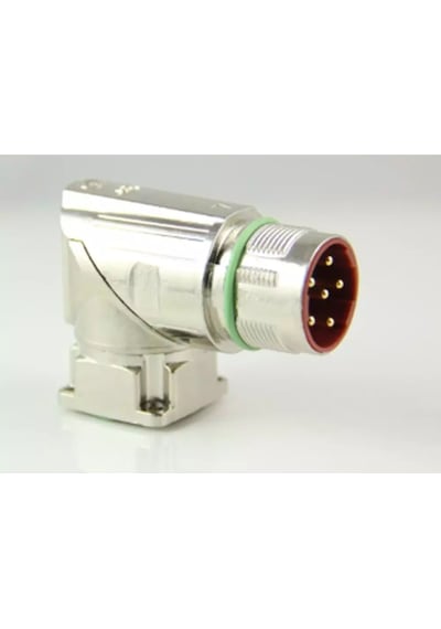 Maojwei M923-8d ,m23/8-pin Açılı Erkek Servo Motor Konnektör