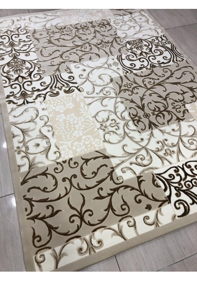 Flora Halı Elit 0129 A Bej 165X230 Krem Kahve 4 M2 Halı !