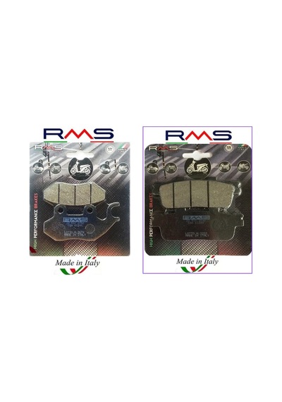 Sym Hd 200 İ Ön Ve Arka Fren Balata Takımı Rms Rm06