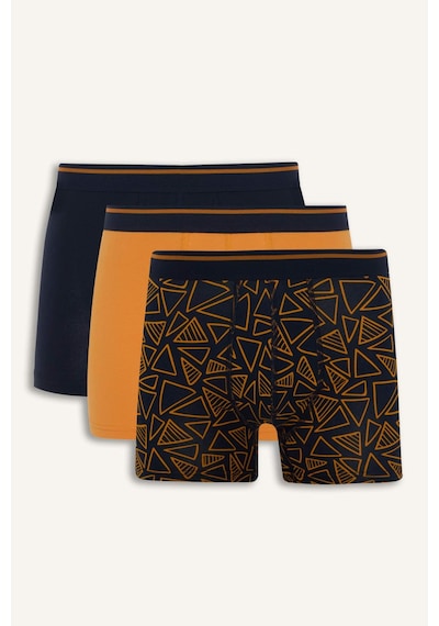 Defacto Regular Fit Baskılı 3lü Boxer T4929az25aunv135 Lacivert Defacto Regular Fit Baskılı 3lü Boxer T4929az25aunv135 Lacivert