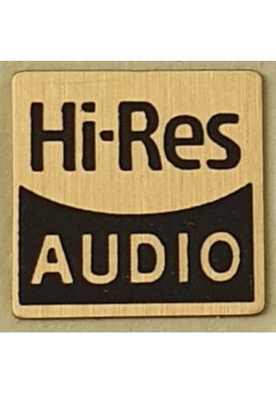 OEM Hi-Res Audio Sticker Etiket D27