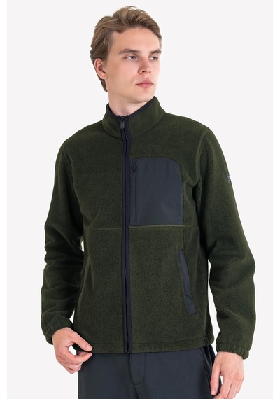 Lescon Askeri Erkek Polar Fermuarlı Sweatshirt 23k-1068 Çok Renkli