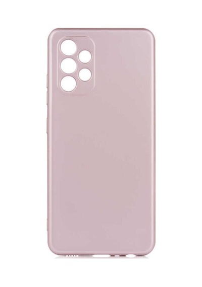 Samsung Galaxy Uyumlu A52s Kılıf Lüks Kamera Korumalı Silikon Rose Gold C320-rose Gold
