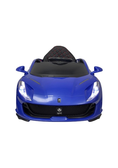 Favori Gt 12v Vitesli Işıklı Sesli Bluethooth Destekli Emniyet Kemerli Akülü Araba Lacivert