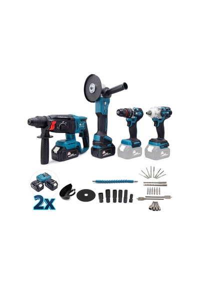 Chelıkbeı 4'lü Set Cb0056 Mk350 10mm Ç.mandren+s.sıkma+ş.spral+ş.hilti
