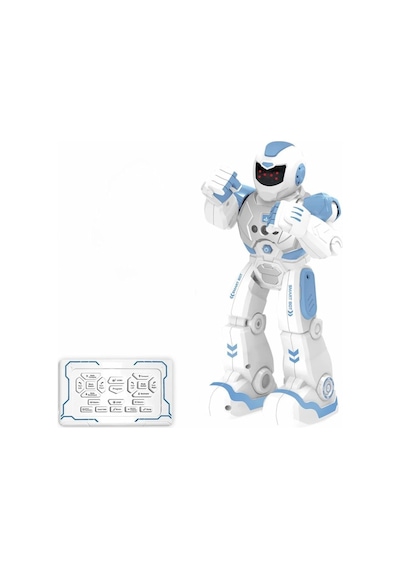 Oyuncak Uzaktan Kumandalı Ve El Sensörlü Şarjlı Led Işık Moonwalk Yürüyen Akıllı Robot 19 Fonksiyonlu Robot