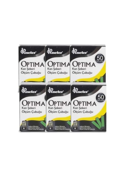 Optima Optima Seker Ölçüm Stribi 50'li X 6 Kutu