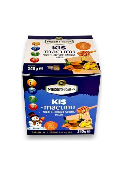 Mesiri Şifa Zencefilli Bitkisel Karışımlı Kış Macun 240 Gr