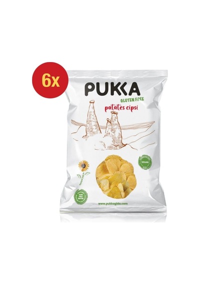 Doğal Patates Cipsi 6'lı