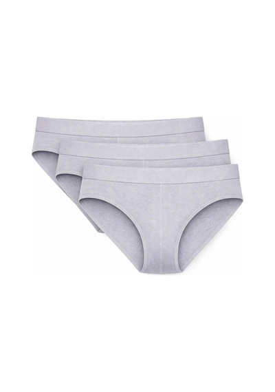 Yıldız Çamaşır Erkek Modal Likralı Kemerli Slip Külot 65-66-67 - 3 Adet Gri