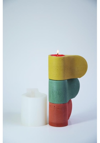 Reality Yapı  Tealight Silikon Kalıbı