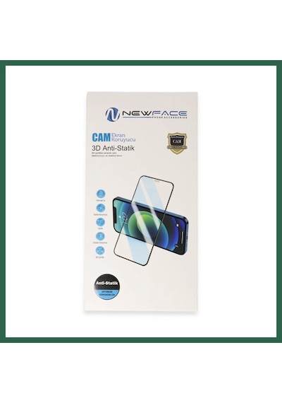 Bezos Huawei Honor 600 Pro 3d Antistatik Cam Ekran Koruyucu - Şeffaf Bzs01
