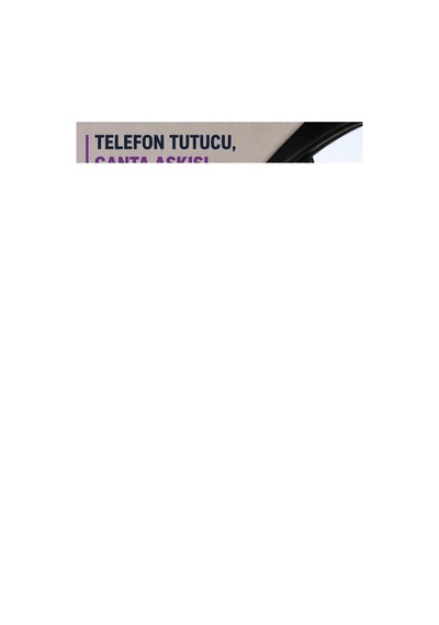 Mey İthalat Araç Koltuk Arkası Telefon Tutucu Ve Çanta Askısı Aparatı -