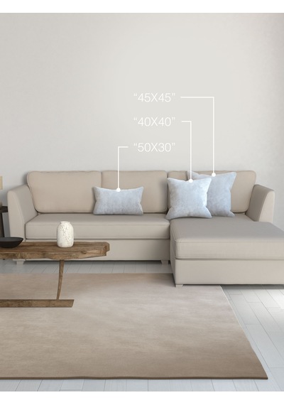 Home Daily Series Beyaz Renk Kırlent Yastık Kılıfı Beyaz