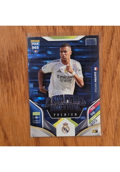 2026 Kylian Mbappe Limited Edition Blue Oyun Kartı
