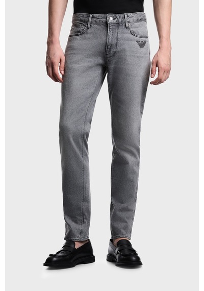 Emporio Armani Erkek Kot Pantolon Em000121 Af17860 M8002 Gri