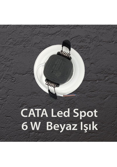 Cata Ct5257r Zebra Led Armatür Beyaz-krom 3 Renk