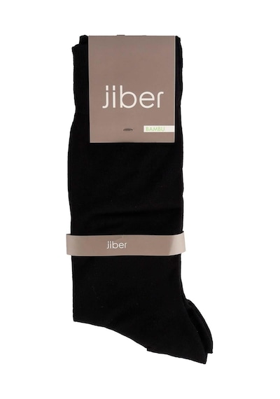 Jiber Erkek Bambu Likralı Uzun Çorap 5500 - 6 Adet Siyah