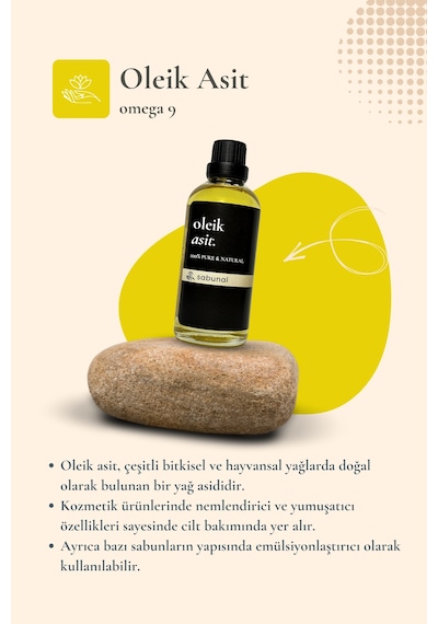 Oleik Asit Serumu 100 Ml - Saç Ve Cilt İçin Nemlendirici Serum