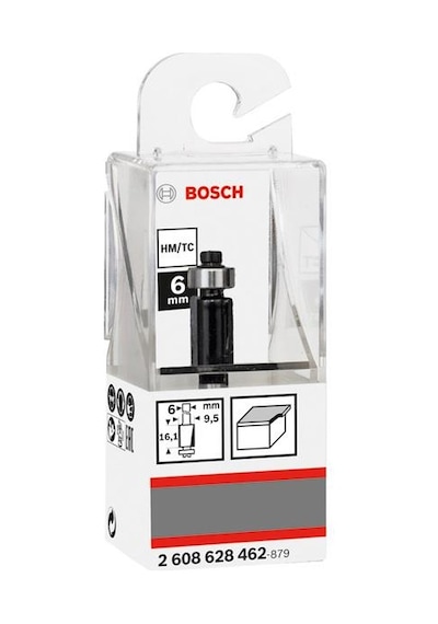 Bosch 6mm Şaftlı Pah Kırma Freze Ucu 6 9,5 56 2608628462