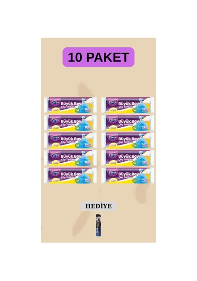 Çöp Torbası Büyük Boy 65x80 Prx003