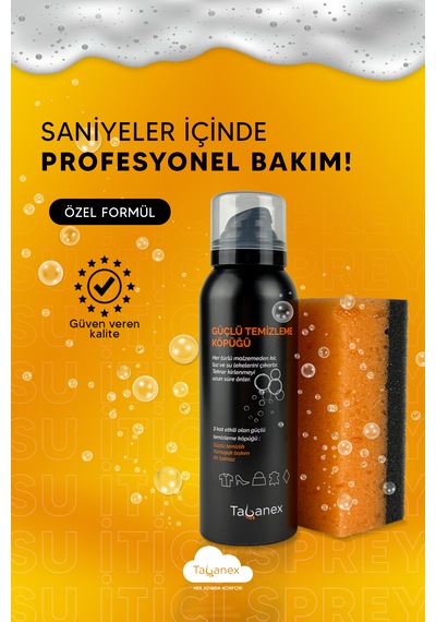 Tabanex Güçlü Temizleme Köpüğü Seti Beyaz