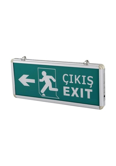 Cata 9170 Ledli Exit Çıkış Armatürü 3 Saat Akülü