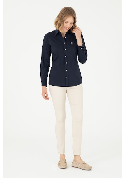 U.s. Polo Assn. Kadın Lacivert Gömlek Basic 50293919-vr033 Lacivert