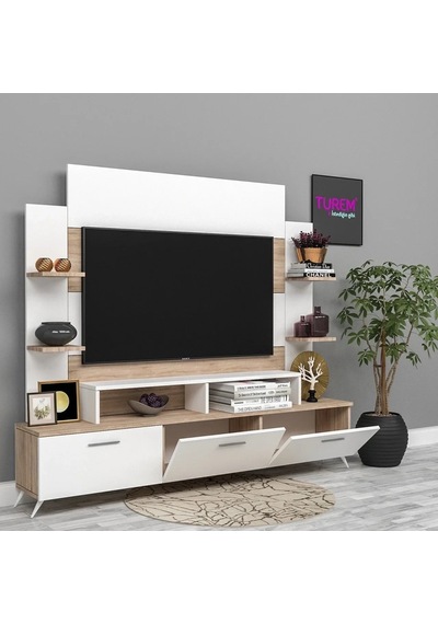 Ay 3 Çekmeceli Tv Ünitesi Mdf Siyah Ay 3 Çekmeceli Tv Ünitesi Mdf Siyah