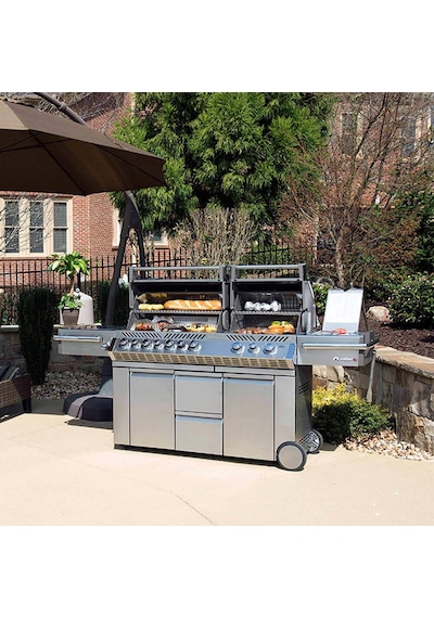 Napoleon Prestige Pro 825 Rsbi Gazlı Mangal Gri