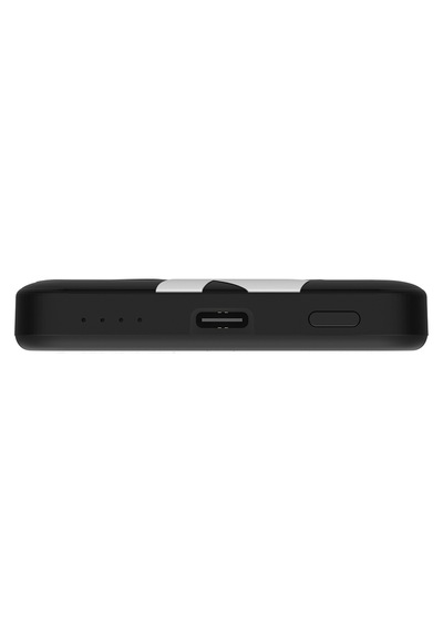 Youngkit Tech Serisi 15 W 5000 mAh Hızlı Şarj Özellikli Wireless Powerbank - Siyah