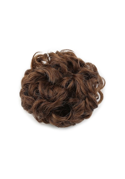 Yoğun Saçlı Lastikli Topuz Toka / Karamel - Mydr-462398 Çok Renkli
