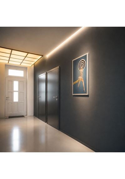 Dl158f Esnek Sıva Altı Trimless Led Profil 1 Metre 15x12 Mm Alüminyum Delikli Kanatlı Alçıpan Gömme Led Kanal 55542943