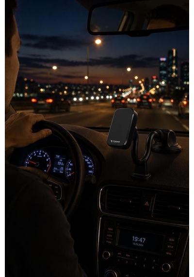 Özel Seri Telefon Tutucu Manyetik Jx024 Siyah Kokpit Aksesuarı Oto Aparatı Cihaz Tutacağı
