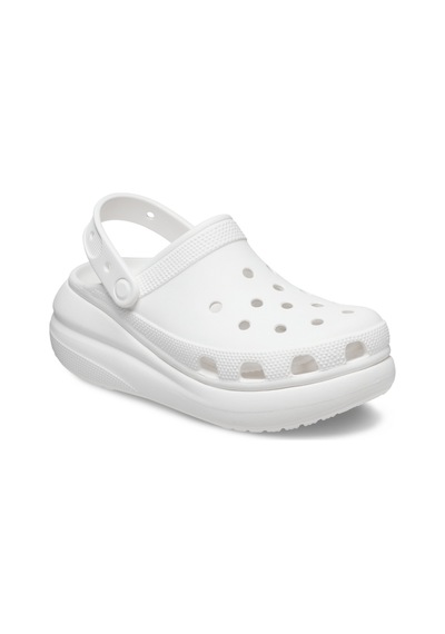 Crocs Classic Crush Clog Kadın Platform Terlik 207521-100 Beyaz