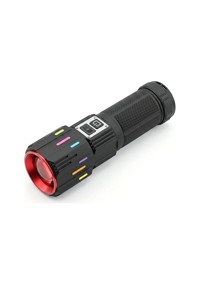 Panther Usb Şarjlı El Feneri 5.000 Lm Çok Renkli