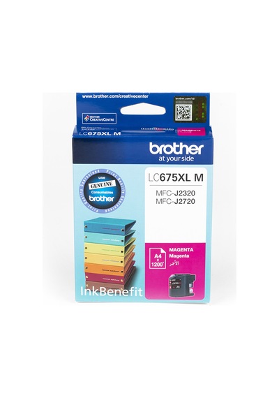 Brother Lc675Xlm Kırmızı Mürekkep Kartuş 1200 Sayfa