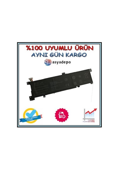 Asus Uyumlu K401Lb-Fr068D Batarya Pil