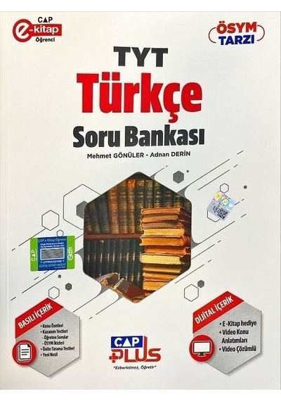 TYT Türkçe Plus Soru Bankası -  Çap Yayınları