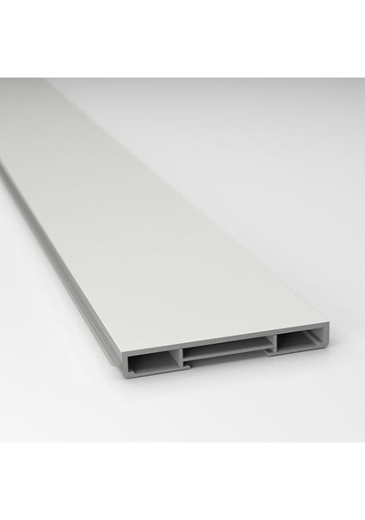 Ikea Aspudden Süpürgelik, Dekoratif Açık Gri, 220x8 Cm