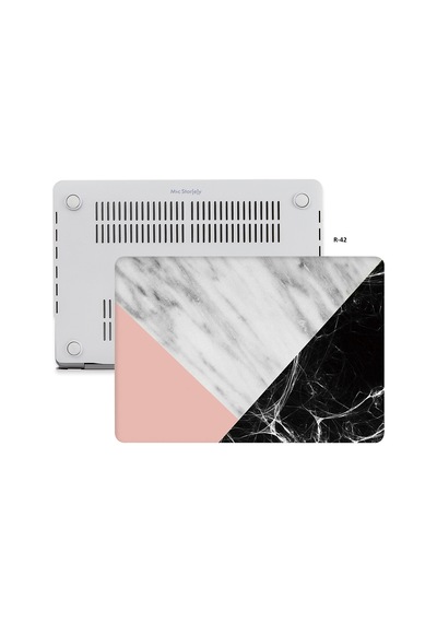 Apple Uyumlu MacBook Pro Kılıf 13 İnç Mermer09nl Eski Hdmı'lı Model 2012-2015 A1425 A1502 İle R-42